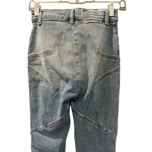 REVICE Venus Flare Jeans Star Butt Stretch Denim Blue Size 25 Casual